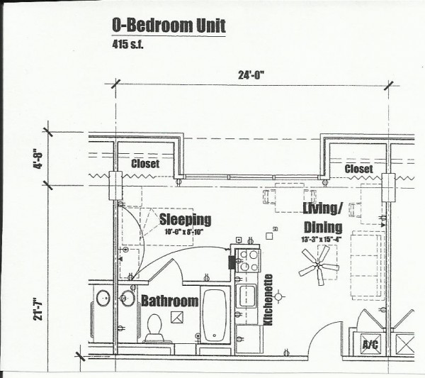 0 Bedroom Apt at Santa Maria