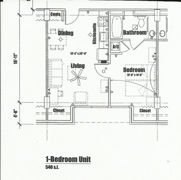 1 Bedroom at Santa Maria