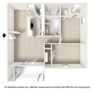 2-HO floor plan